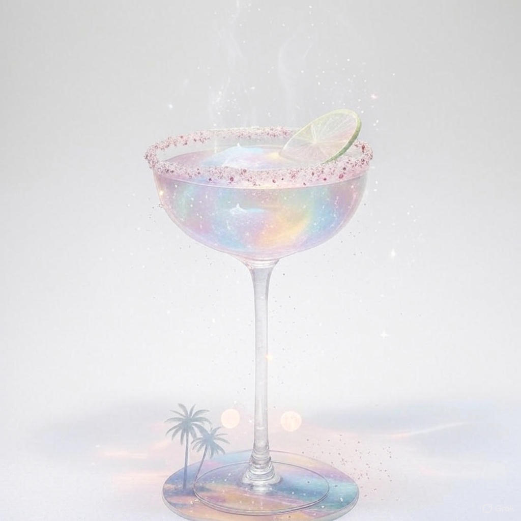 Tequila de agave soñado, limón encantado y sal de estrellas.