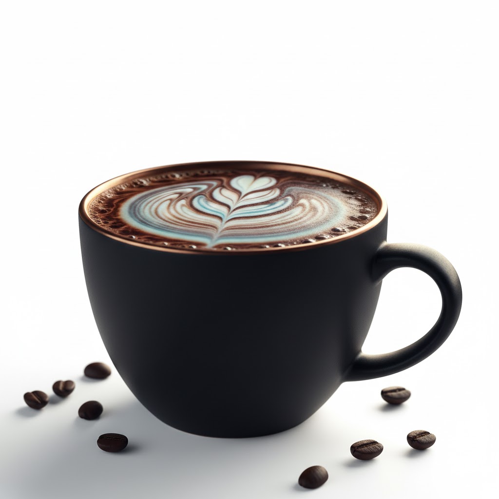 Tostado con granos de un amanecer ficticio, cremoso y reconfortante.